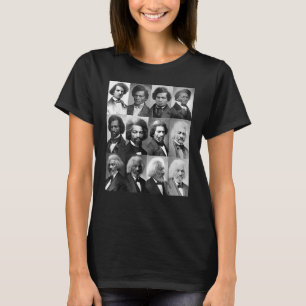 Frederick Douglass Shirt-Retro Black Histo T Shirt