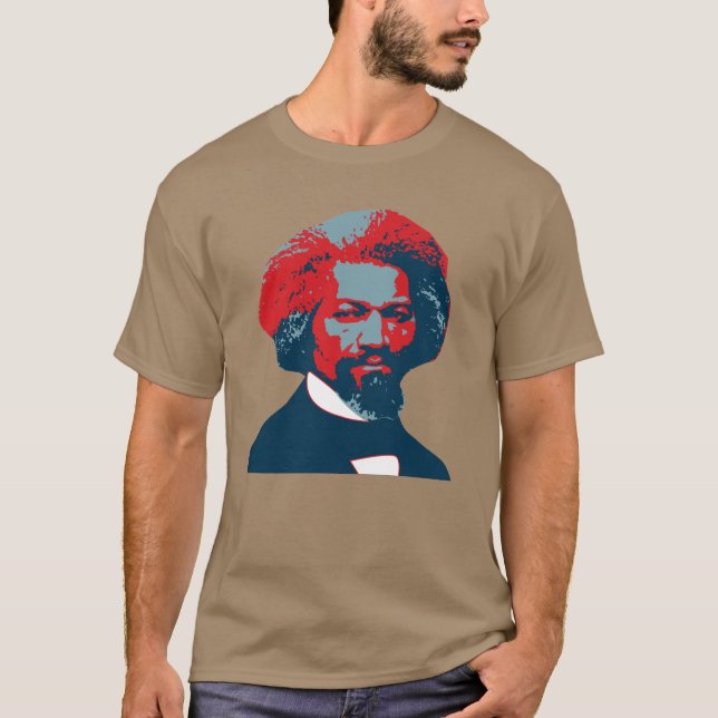 Frederick Douglass T Shirt (Framsida)
