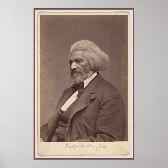Frederick Douglass, talare, statsman Poster (Framsidan)
