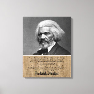 Frederick Douglass Work Perfection Quote Cv Canvastryck
