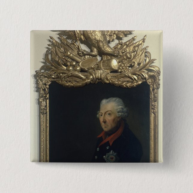 Frederick II av Prussia Knapp (Framsida)