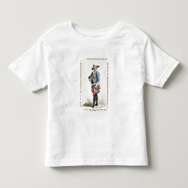 Frederick II "den underbara" (1712-86) kungen av Tee (Framsida)