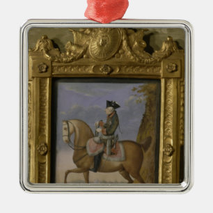 Frederick II på hästrygg Julgransprydnad Metall