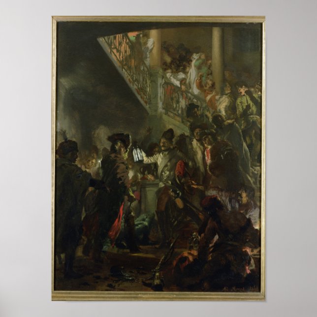 Frederick II Underbaren, i Lissa, Bonsoir Poster (Framsidan)