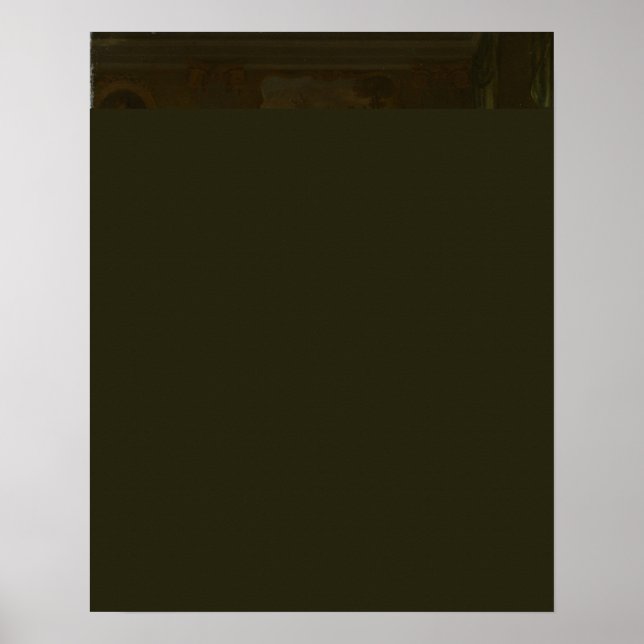 Frederick II Underbaren med sin mornefew Poster (Framsidan)