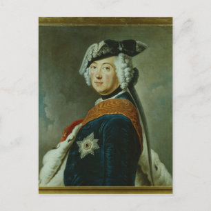 Frederick II Underbaren Preussia Vykort