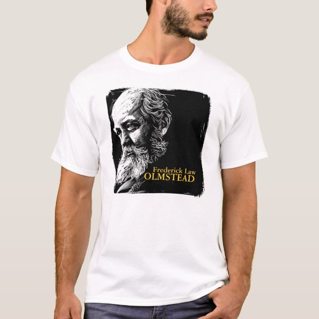 Frederick lagOlmstead utslagsplats T-shirt (Framsida)
