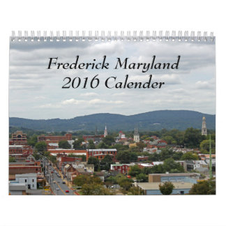Frederick Maryland 2016 Kalender