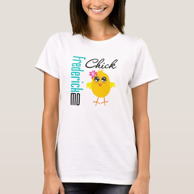 Frederick MD-chick T-shirt (Framsida)