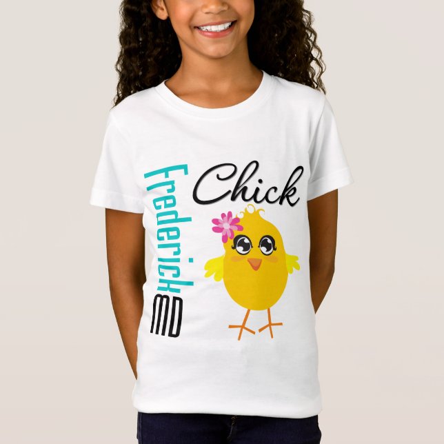 Frederick MD-chick Tee Shirt (Framsida)