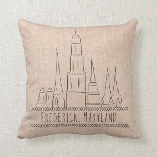 Frederick, MD Dekorativ kudde