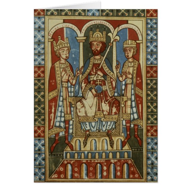 Frederick mig med hans två sons hälsningskort (Framsidan)