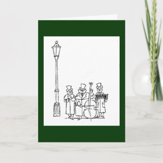 Frederick & Nelson kringresande barder Helgkort