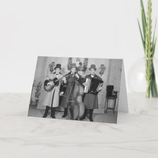 Frederick & Nelson kringresande barder Helgkort