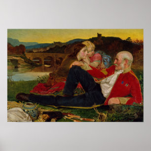 Frederick Sandys - Hösten Poster