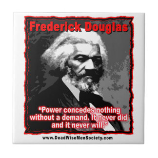 Frederick som Douglass driver, medger Kakelplatta