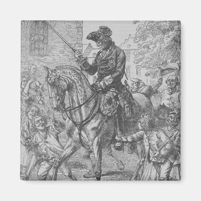 Frederick the Underbar of Prussia Magnet (Framsidan)