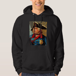 Frederick the Underbar Preussia Tyskland Germa frå Hoodie