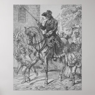 Frederick underbaren av Prussia Poster