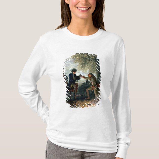 Frederick underbaren med Zieten på lägret T Shirt (Framsida)