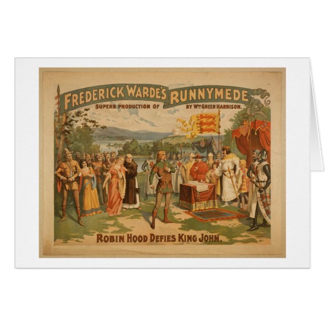 Frederick warde hälsningskort (Framsidan Horizontal)