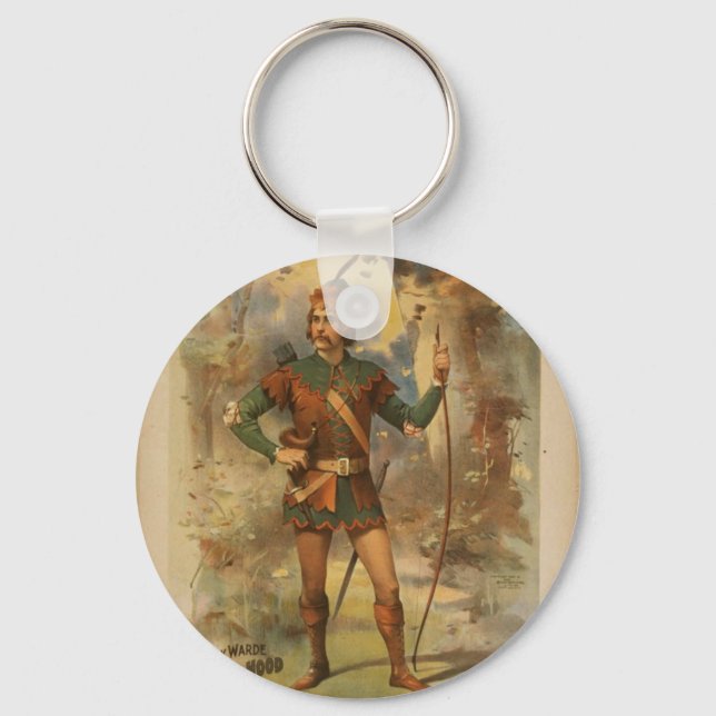 Frederick warde, "Runnyede", Robin Huva Vintage Th Nyckelring (Framsida)