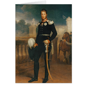 Frederick William III, kung av Prussia Hälsningskort
