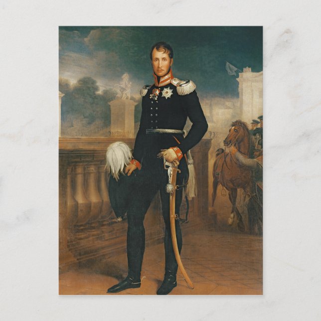 Frederick William III, Kung i Prussia Vykort (Framsida)