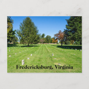 Fredericksbug National Cemetery Vykort