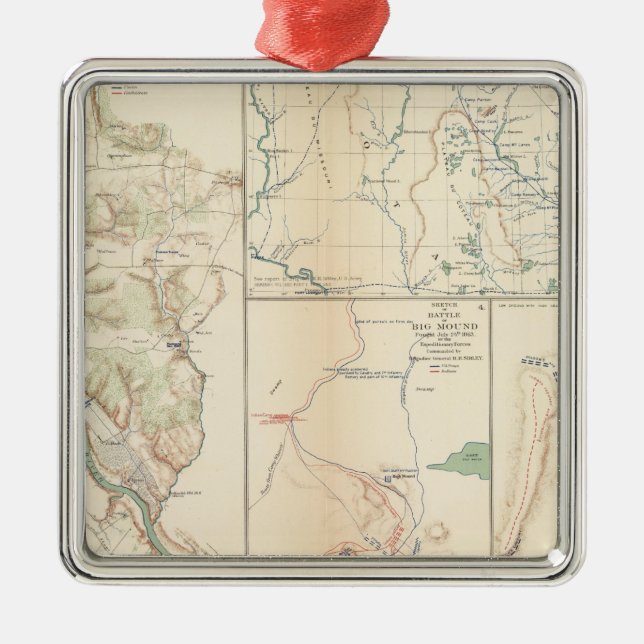 Fredericksburg Julgransprydnad Metall (Framsidan)