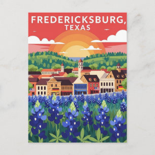 Fredericksburg Texas Resa Vykort