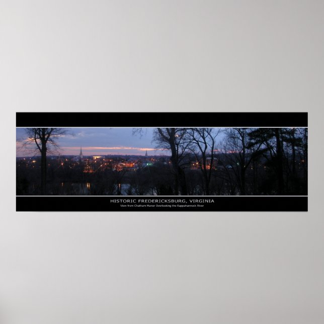 Fredericksburg, Virginia Poster (Framsidan)