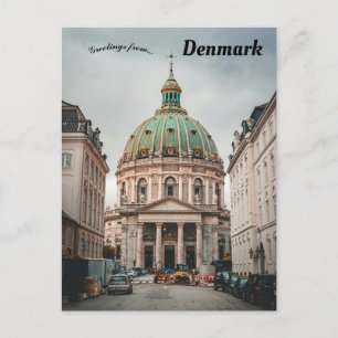 Frederiks Kirke Köpenhamn Danmark Vykort