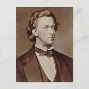 frederisk chopin vykort