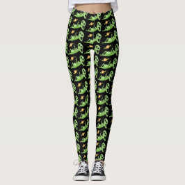 Fredfrämlingdamasker Leggings
