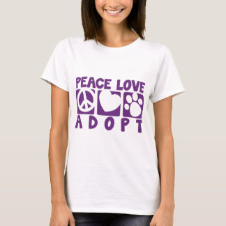 Fredkärlek adopterar t-shirt