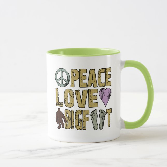 Fredkärlek Bigfoot Mugg (Höger)