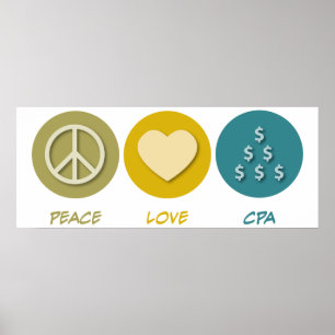 Fredkärlek CPA Poster