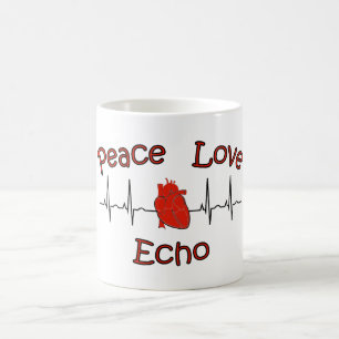Fredkärlek ekar kaffemuggen kaffemugg