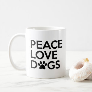 Fredkärlek förföljer kaffemuggen kaffemugg