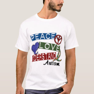 FREDKÄRLEK FÖRSTÅR AUTISM T-SHIRT
