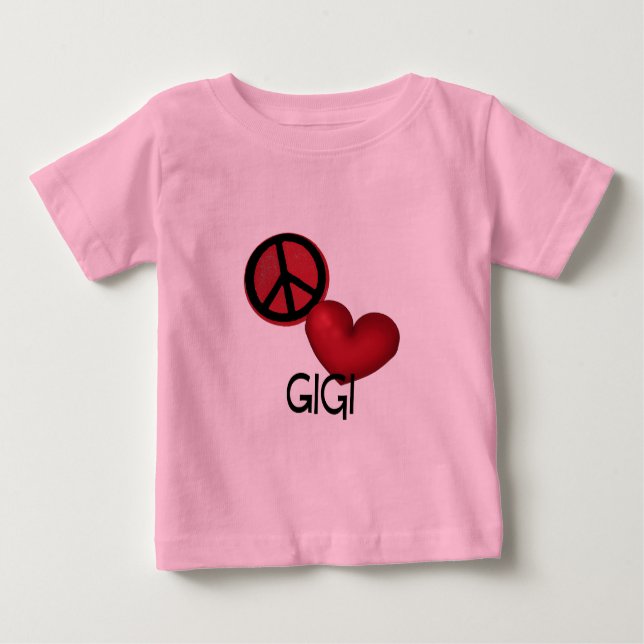 Fredkärlek Gigi T-shirt (Framsida)