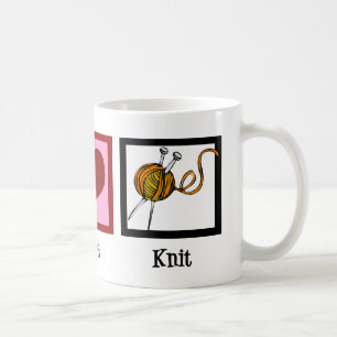 Fredkärlek & handarbete kaffemugg