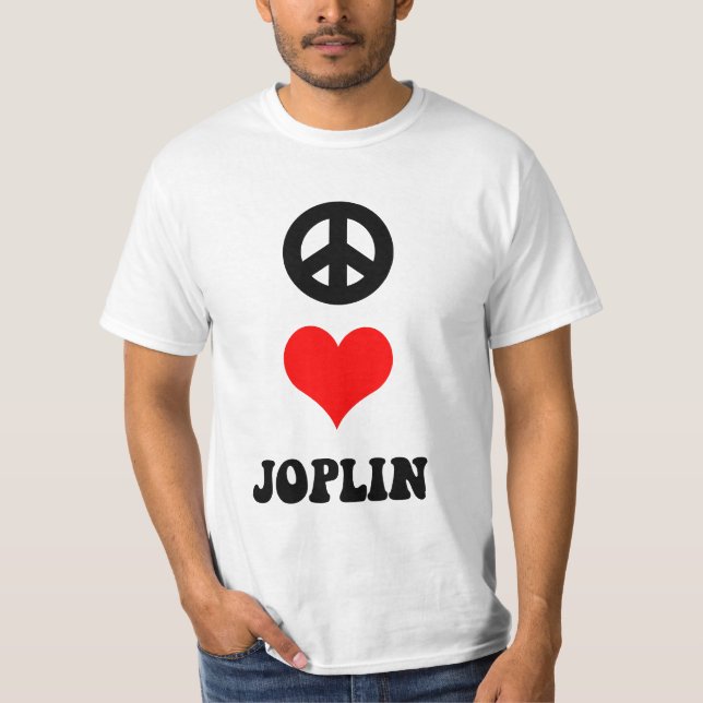 fredkärlek Joplin T Shirt (Framsida)