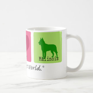 Fredkärlek Malinois Kaffemugg