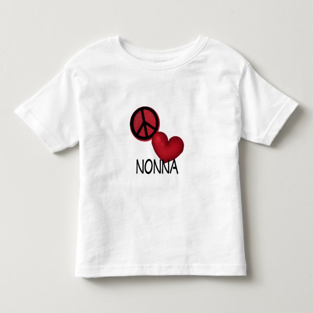 Fredkärlek Nonna Tee Shirt (Framsida)
