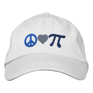 Fredkärlek Pi Broderad Keps