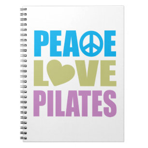 Fredkärlek Pilates Anteckningsbok