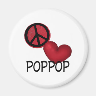 Fredkärlek PopPop Magnet