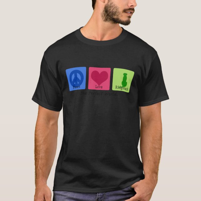Fredkärlek Ridgeback T-shirt (Framsida)